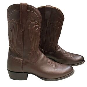 The Tecovas Jamie Boot in Sequoia Bovine (8)- NEW in box